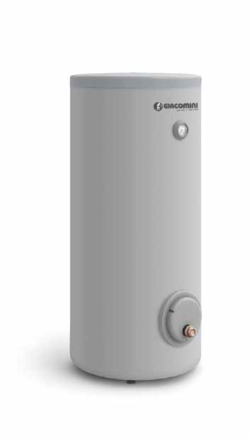 Giacomini - Boiler, geëmailleerd 200L (hxd=1140x670mm)