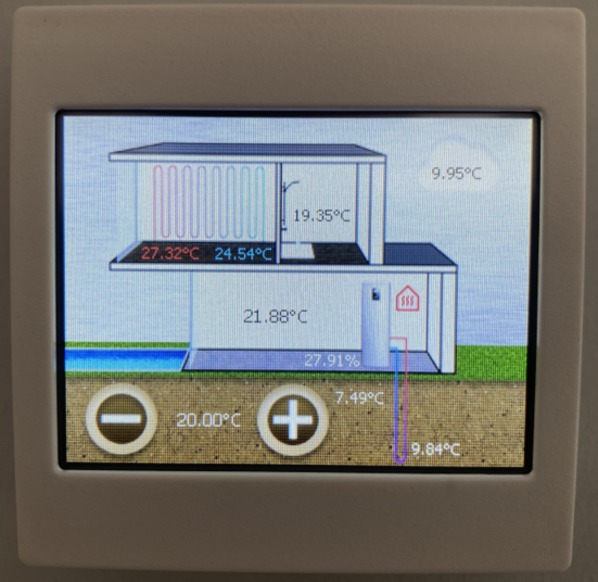 Roomsense Touch ALU design  voor Calibra / Atlas / Athena 