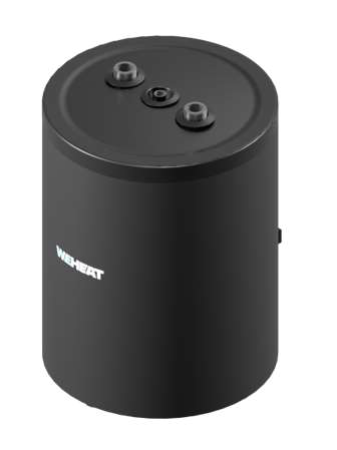 Buffervat 50L Duplex RVS 2205