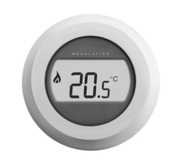 Thermostaat Honeywell Rond T87M2018 (version câblée)