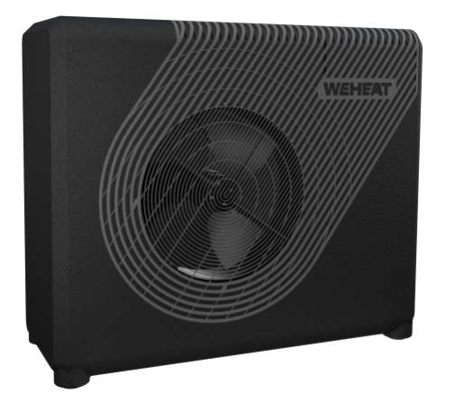 Sparrow P60 - Grey - 6 kW lucht- water warmtepomp; 1-230V+N (16A); R290