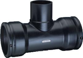 HDPE koppelingen T-stuk dia 63 mm FFM