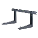 Support mural Sparrow anthracite 116x700mm
