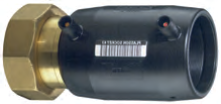 HDPE - MANCHON TRANSITION ECROU PRIS. PE100 PN16 D32X1.1/4