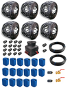 Set de Géoboucles 6x50  (33kW) avec cuve collecteur HDPE et raccords électrosoudables