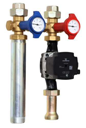 Pompgroep ongemengd met pomp DN32