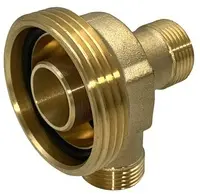 Spoelingskoppelstuk voor magnetische vuilafscheider