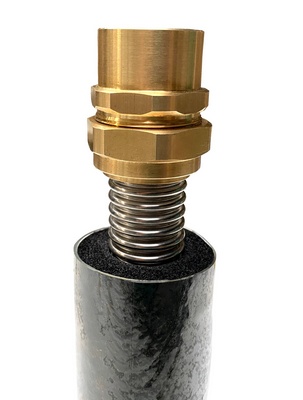 Inox flexibel DN25 voor monoblock tot 8kW (5m)