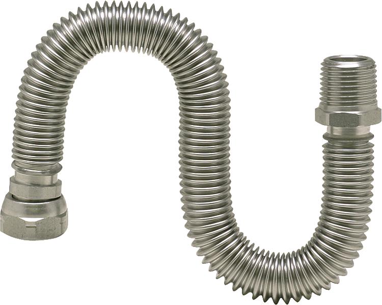 RVS rekbare flexibel (500 - 1000mm) 1"MF