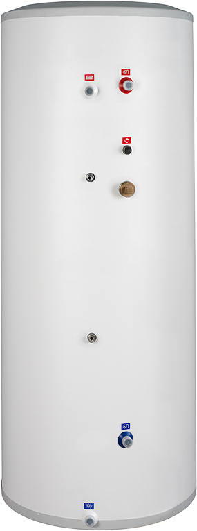 WT-T 500, boiler 500L en inox avec spirale TWS