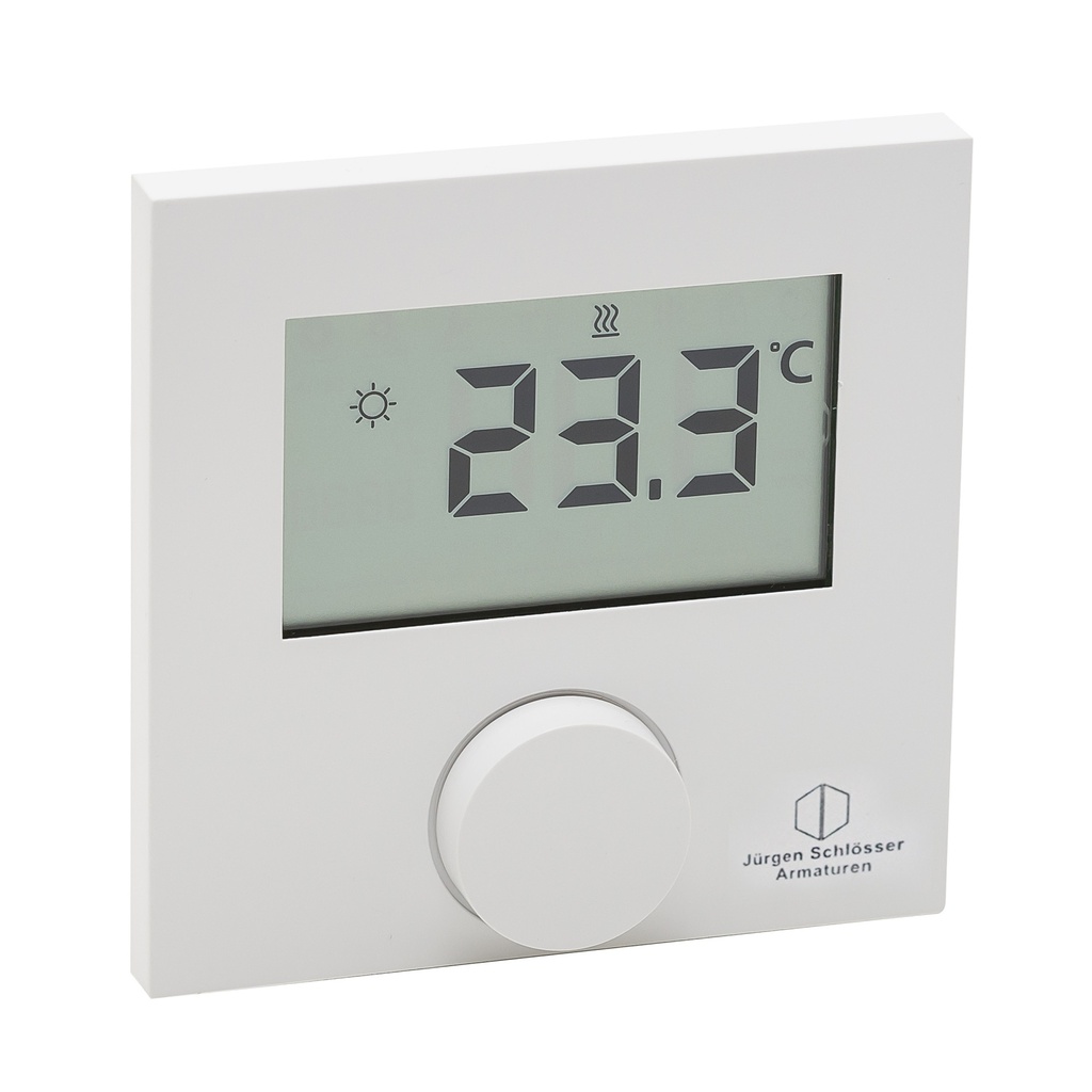 Thermostat LCD; 230V, blanc, ch./ ref.