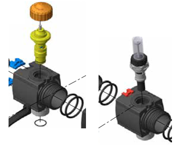 Module 01 circuit pour collecteur modulaire en polyamide (hors. eurocone)