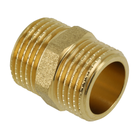 Dubbele nippel 3/4" buitendraad