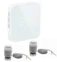 Uitbreidingsset bedraad thermostatisch zoneregeling verwarmen/koelen (per extra kamer)