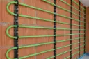 Wandverwarming nat HOH10 -  (materiaal & montage /m²)